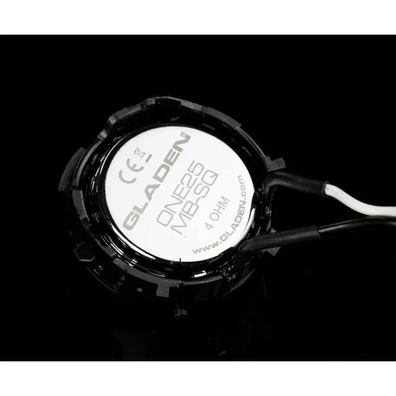 Altavoces Gladen Audio ONE100.2MB SQ, parte trasera
