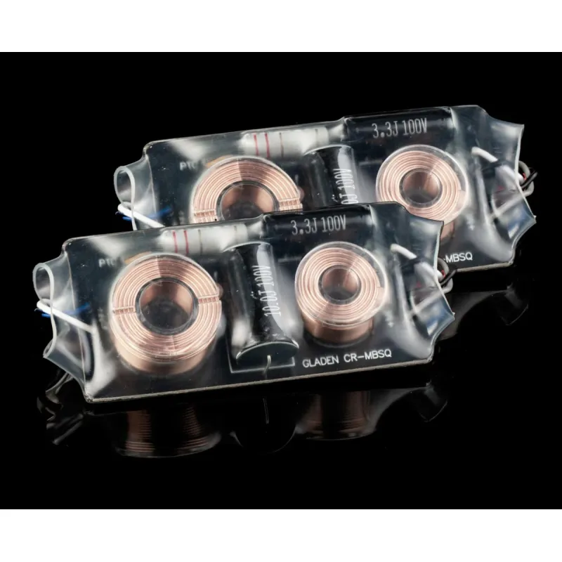 Altavoces Gladen Audio ONE100.2MB SQ, filtros