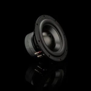 Vista lateral del subwoofer Gladen Zeta 08