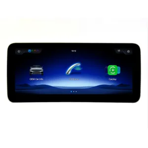 Pantalla linux para mercedes con sistema NTG4.5 mostrando el menú principal