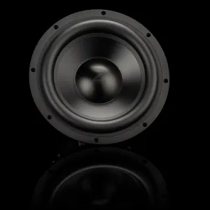 Vista frontal del subwoofer Gladen Zeta 10