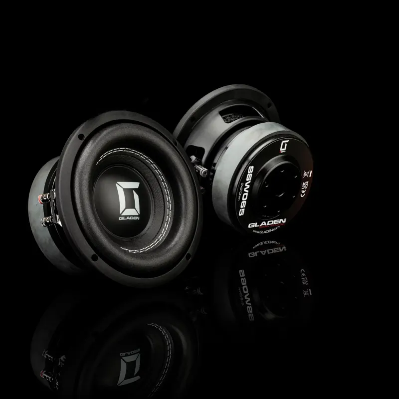 Vista general del subwoofer Gladen Sigma SSW065