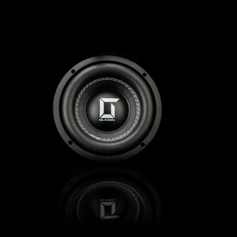 Vista frontal del subwoofer Gladen Sigma SSW065