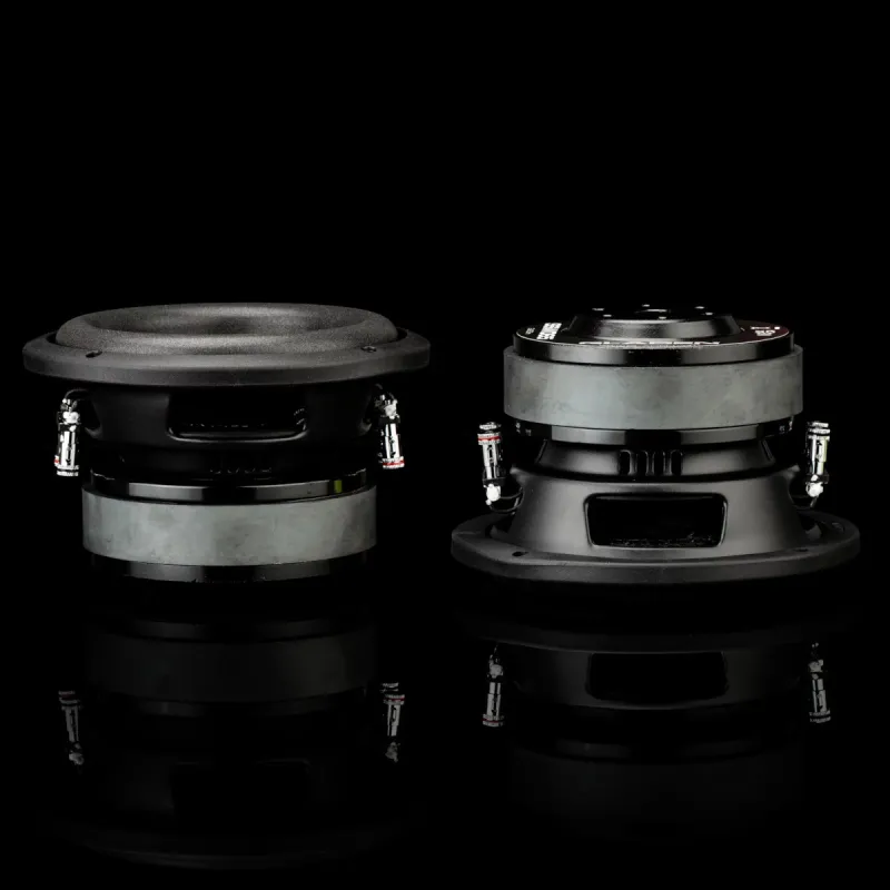 Vista lateral del subwoofer Gladen Sigma SSW065