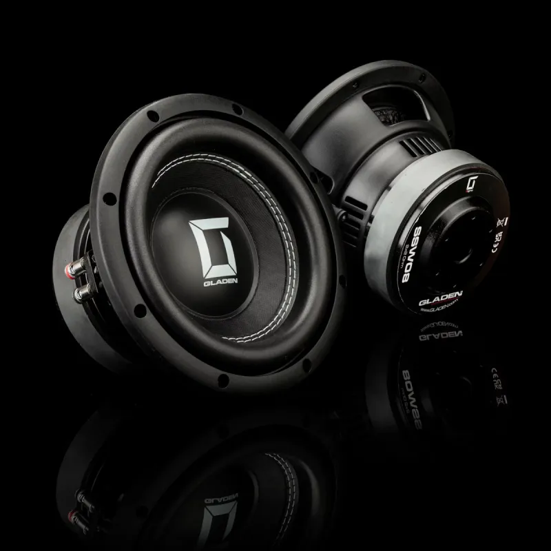 Vista gneral del subwoofer Gladen Sigma SSW08