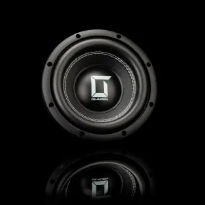 Vista frontal del subwoofer Gladen Sigma SSW08