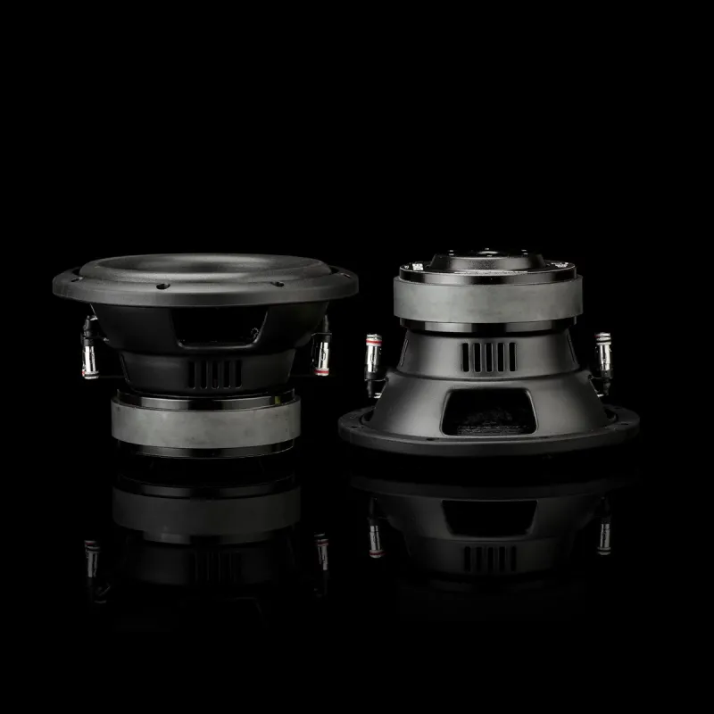 Vista lateral del subwoofer Gladen Sigma SSW08