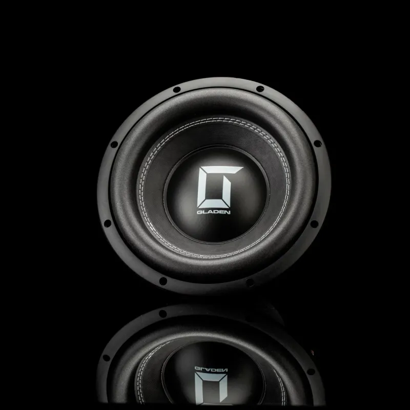 Vista frontal del subwoofer Gladen Sigma SSW10