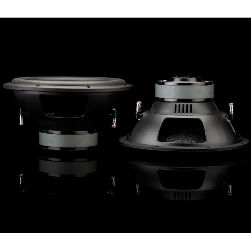 Vista lateral del subwoofer Gladen Sigma SSW12