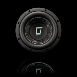 Vista frontal del subwoofer Gladen Sigma SSWX08