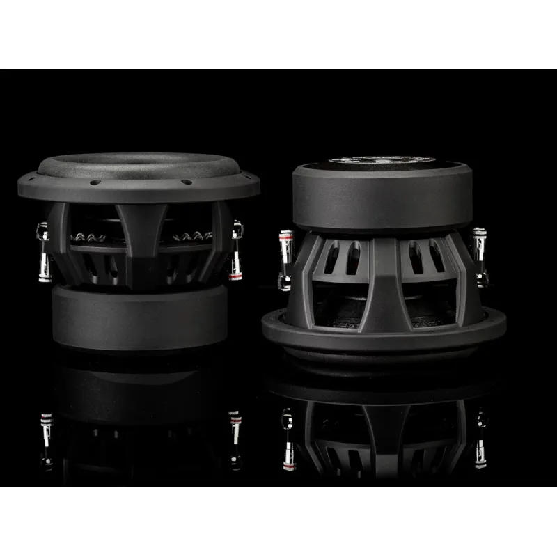 Vista lateral del subwoofer Gladen Sigma SSWX08