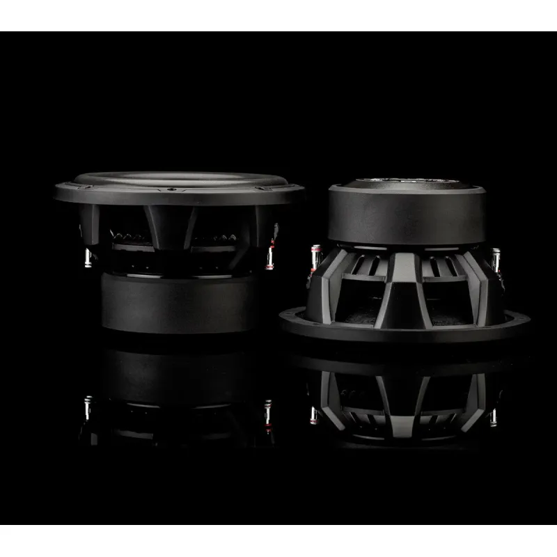 Vista lateral del subwoofer Gladen Sigma SSWX10