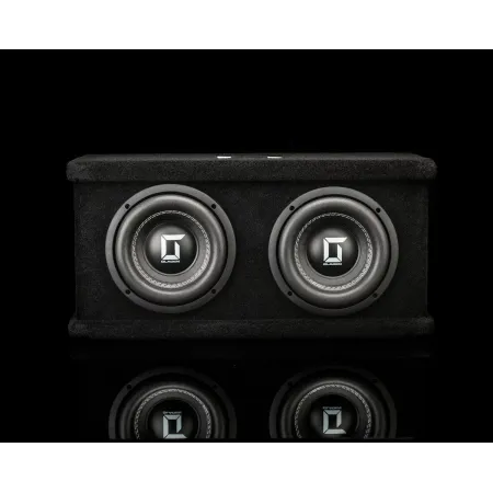 Vista general del subwoofer Gladen Sigma SSW065-Dual
