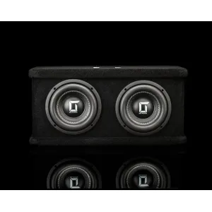 Vista general del subwoofer Gladen Sigma SSW065-Dual