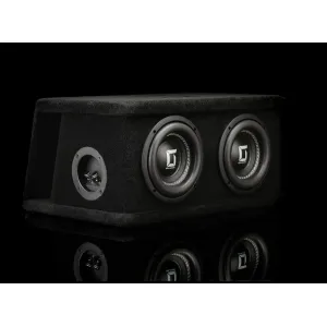 Vista periferica del subwoofer Gladen Sigma SSW065-Dual