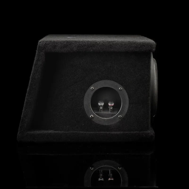 Vista lateral del subwoofer Gladen Sigma SSW065-Dual