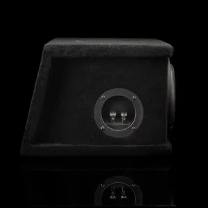 Vista lateral del subwoofer Gladen Sigma SSWX065-Dual