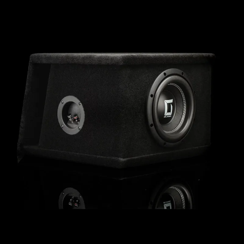 Vista general del subwoofer Gladen Sigma SSW08-VB subwoofer