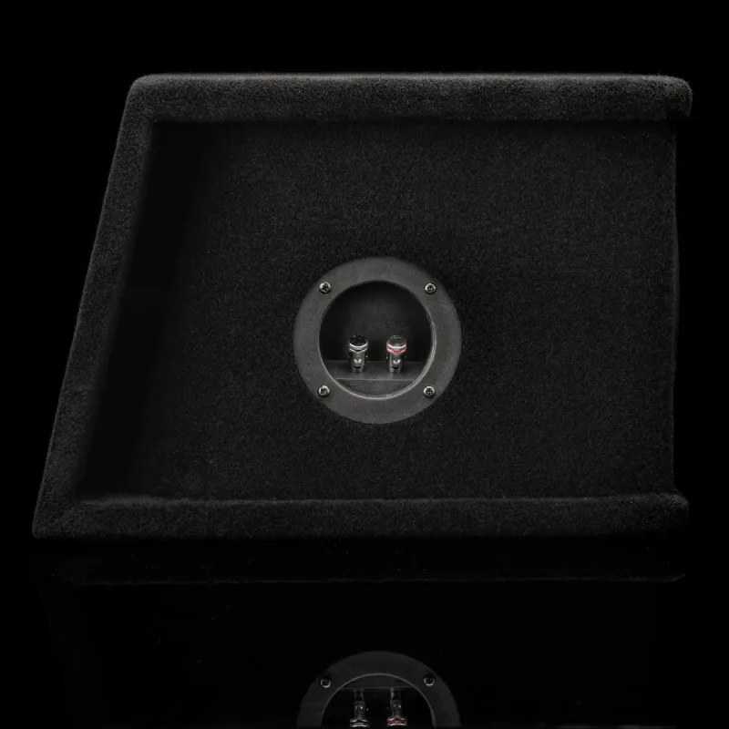 Vista lateral del subwoofer Gladen Sigma SSW08-VB subwoofer