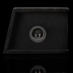 Vista lateral del subwoofer Gladen Sigma SSW08-VB subwoofer