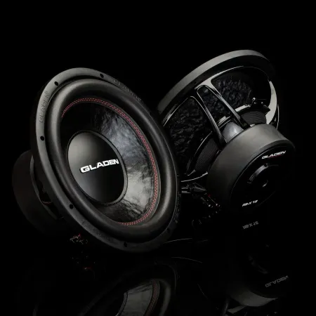 Vista general del subwoofer Gladen RS-X 12