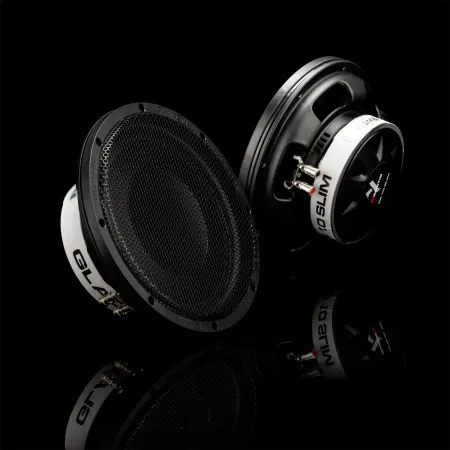 Gladen Audio GS 10 Slim, pareja de subwoofers de 25cm