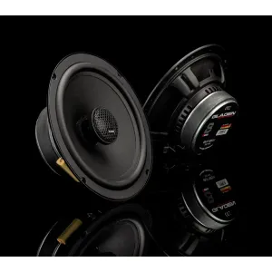Vista general de los altavoces coaxiales Gladen Beta 165-X