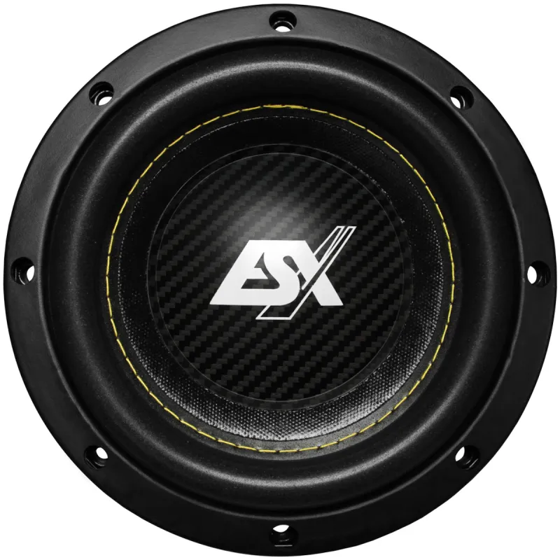 Vista frontal del subwoofer ESX Quantum QXE6D2