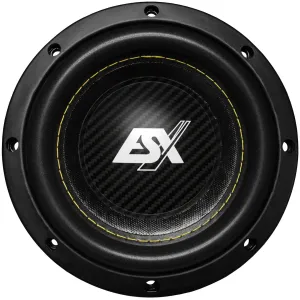 Vista frontal del subwoofer ESX Quantum QXE6D2