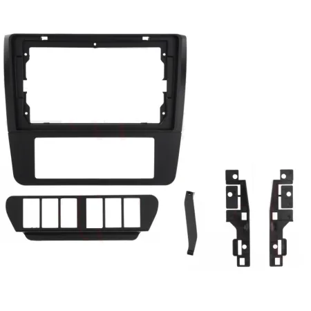 Marco 9 pulgadas para Audi A4 (B5) modelos con clima.