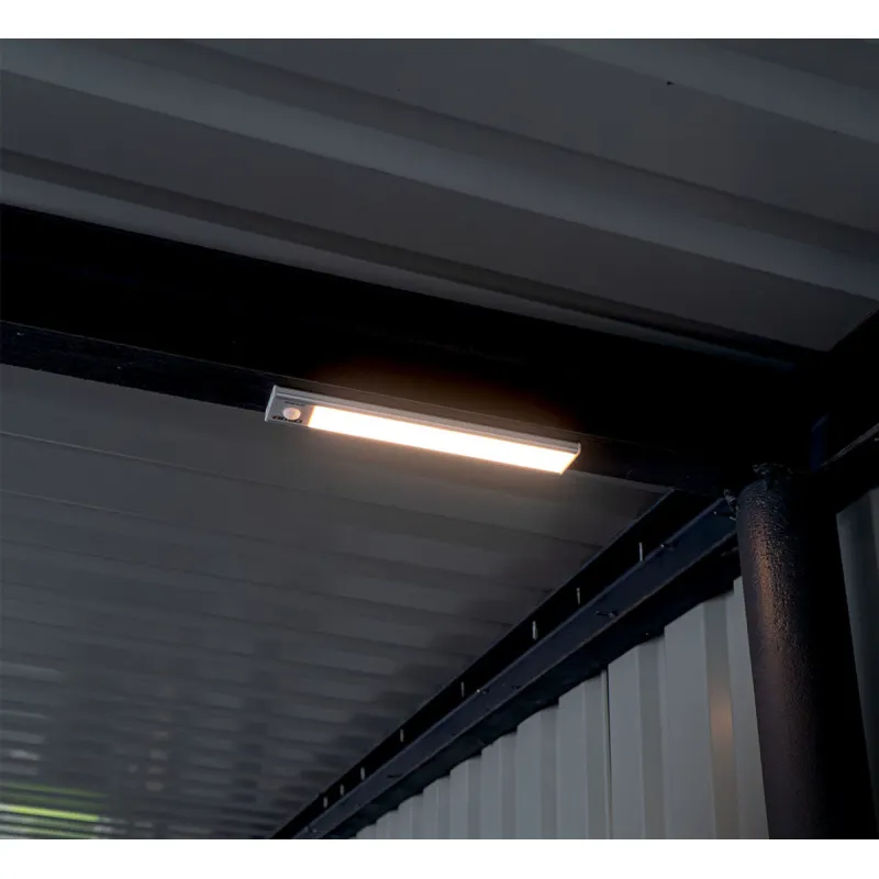 Visión de la luz led instalada