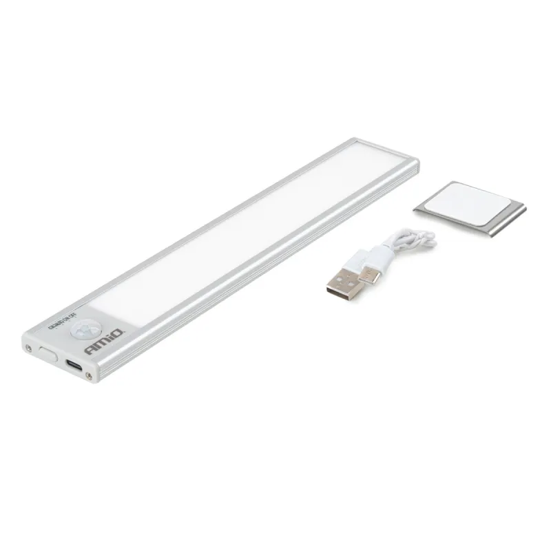 Visión de la luz led y sus complementos incluidos.
