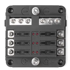 Portafusible de cerámica con aviso LED