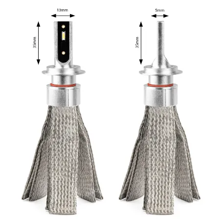 Kit de bombillas LED H7 12V/24V con luz blanca 6000K