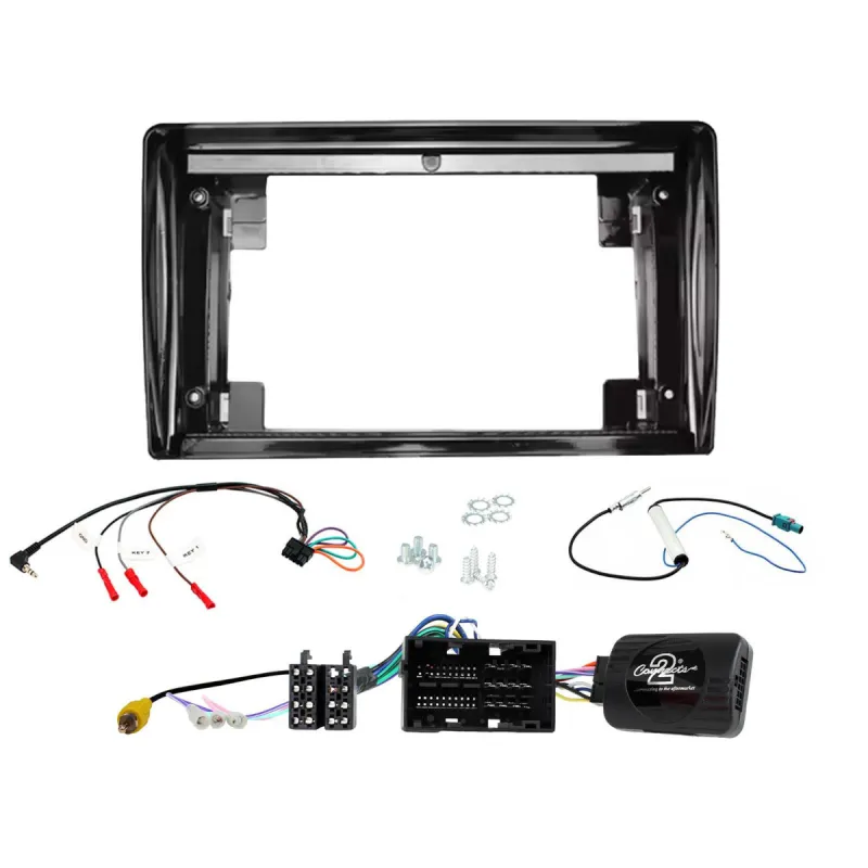 kit de instalación completo para pantalla de 9" en fiat ducato 2011-2021