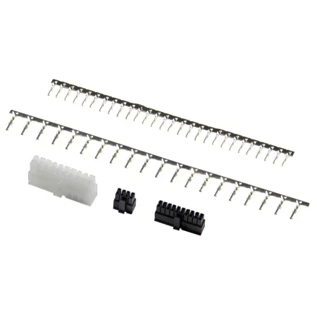 Vista del musway MWA-D8 conector con pines para amplificadores D8