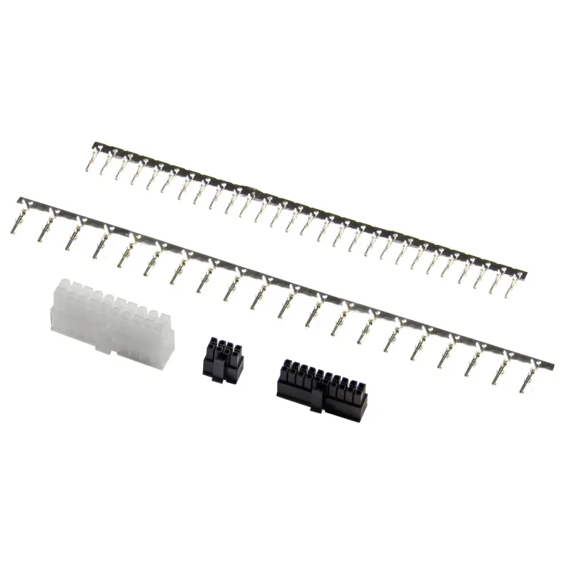 Vista del musway MWA-D8 conector con pines para amplificadores D8
