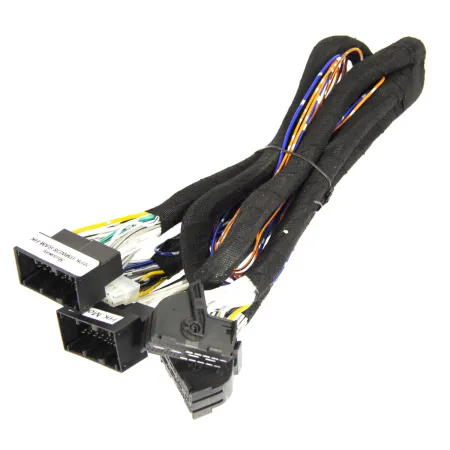 Vista del conector para amplificadores D8 de musway para sistemas de sonido BMW Harman Kardon