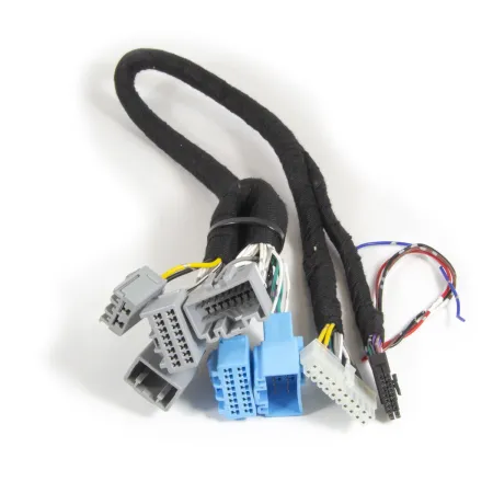 Vista del adaptador para amplificador D8 de Musway para Range Rover Evoque