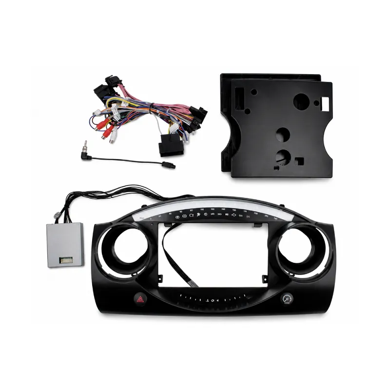 Marco Mini R50, R53 para una radio android con pantalla de 9"