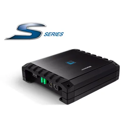 Amplificador mono Alpine S2-A60M Serie S de 600W RMS para subwoofer de coche