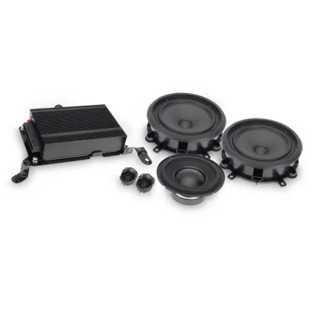 Sistema de sonido Alpine SPC-300A3 para Audi A3, S3 y RS3 con amplificador DSP, altavoces y subwoofer OEM