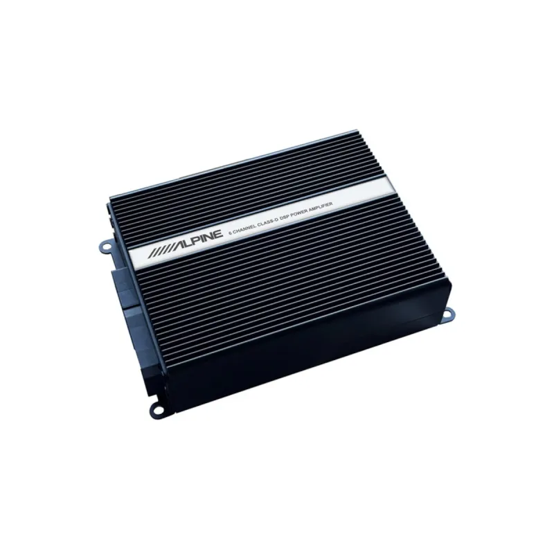 Amplificador DSP Alpine PDA-S560 de 6 canales incluido en el kit SPC-W84AS907-2