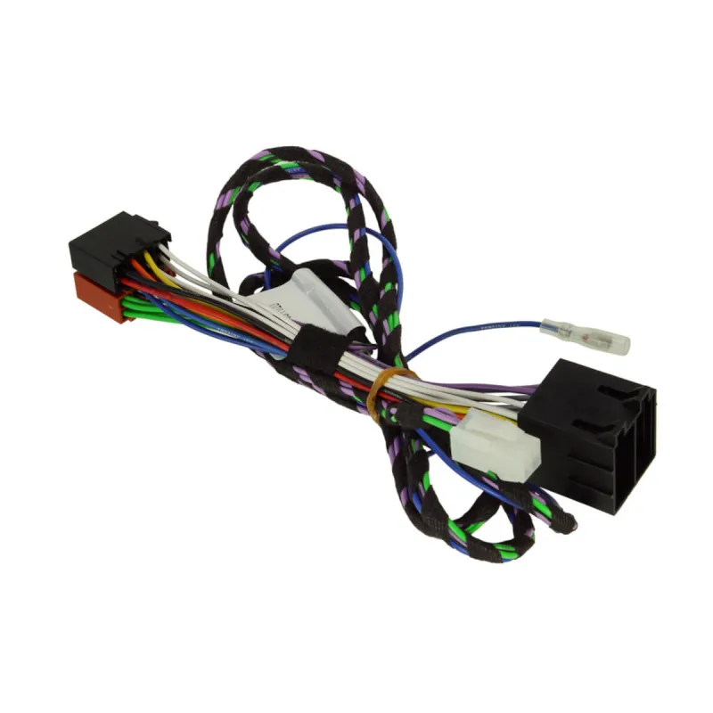 Adaptador ISO para conectar el subwoofer Alpine SWC-D84DU a la radio de Fiat Ducato