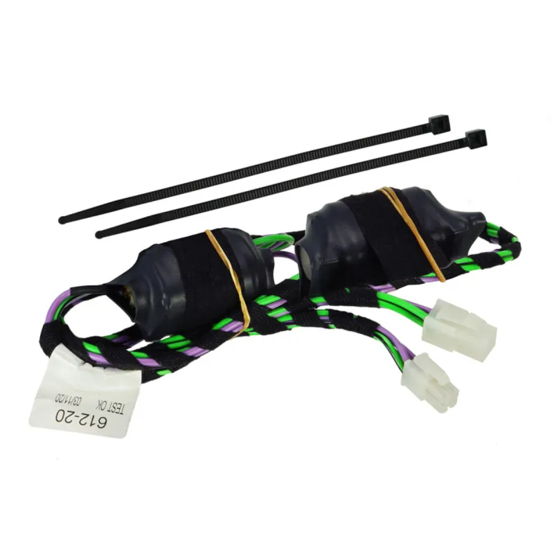 Cableado del subwoofer Alpine SWC-D84DU con filtro de paso bajo incluido