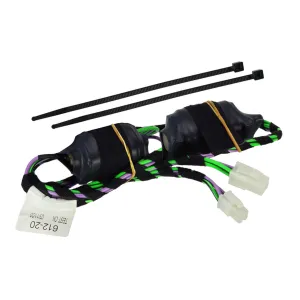 Cableado del subwoofer Alpine SWC-D84DU con filtro de paso bajo incluido