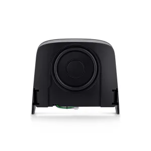 Vista frontal del subwoofer ultraplano Alpine SWC-D84DU de 20 cm