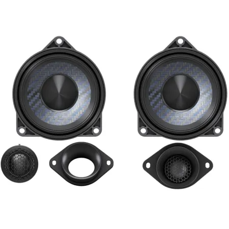 Kit Alpine DP2-40C-B de vías separadas Plug and Play para BMW Serie 3 y Serie 4