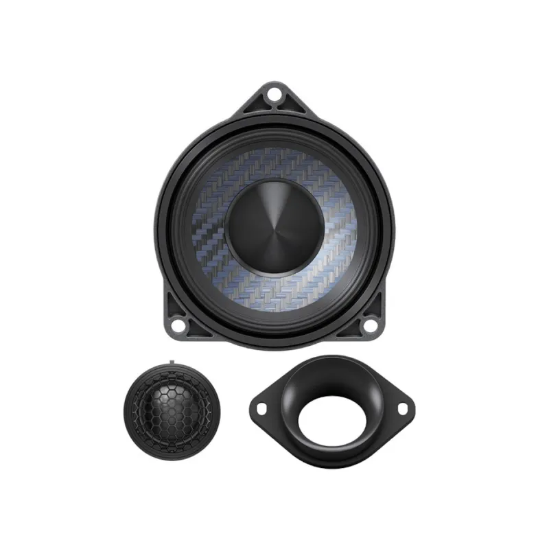 Altavoz central Alpine DP2-40C-BC de vías separadas para BMW