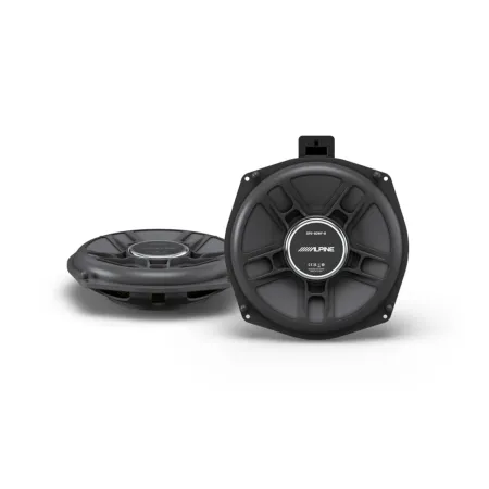 Pareja de subwoofers Alpine DP2-80WF-B de 20 cm para BMW bajo asiento